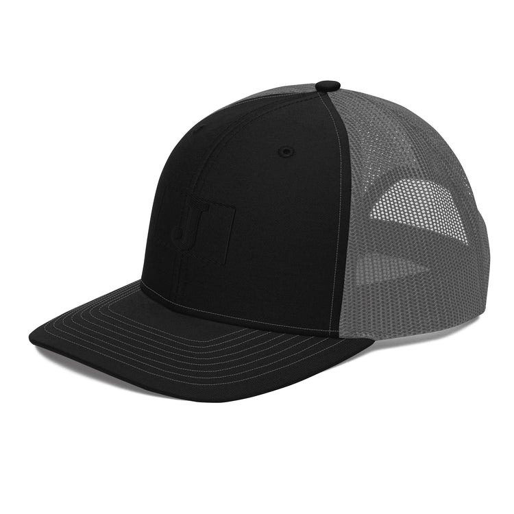The J - Embroidery - Boxed In - Trucker Cap
