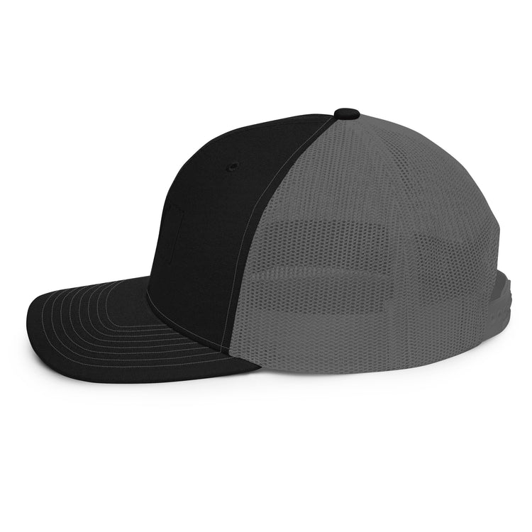 The J - Embroidery - Boxed In - Trucker Cap