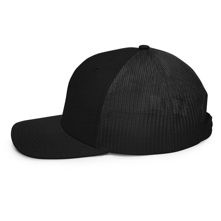 The J - Embroidery - Boxed In - Trucker Cap