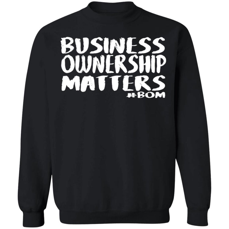 #BOM - Business Ownership Matters - White
