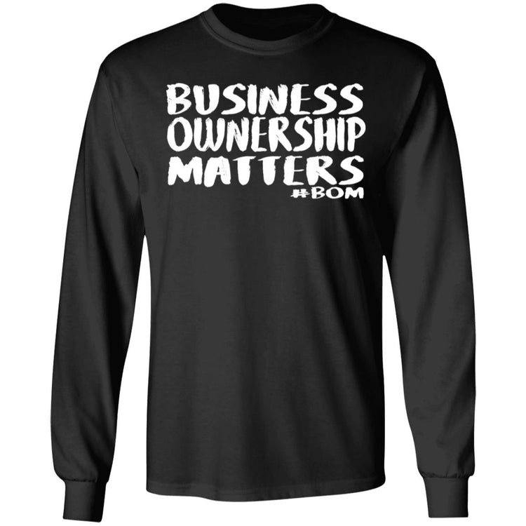 #BOM - Business Ownership Matters - White