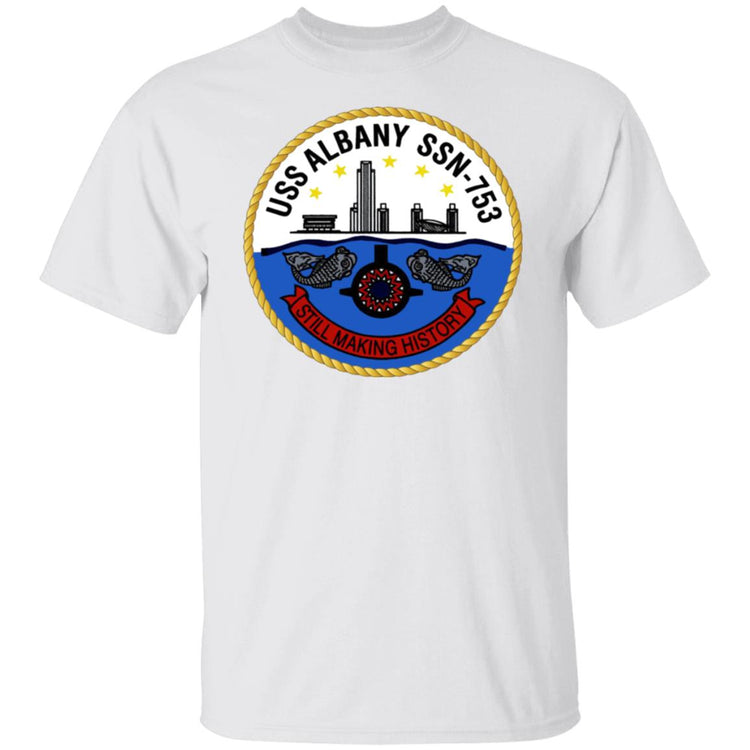 USS Albany SSN-753 Crest Tee