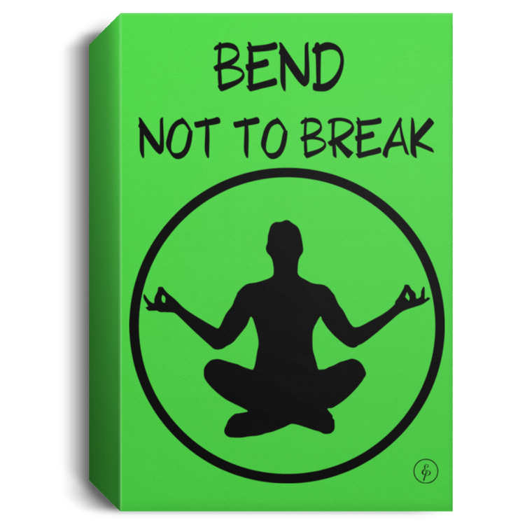 Bend Not To Break - Deluxe Portrait Canvas 1.5in Frame