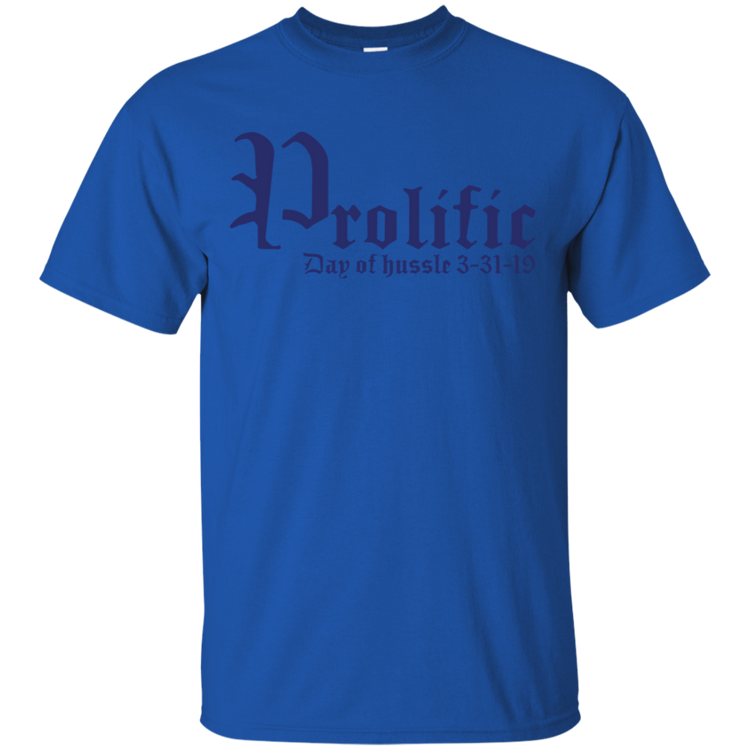 Prolific - Day of Hussle - Navy - Men's Tee