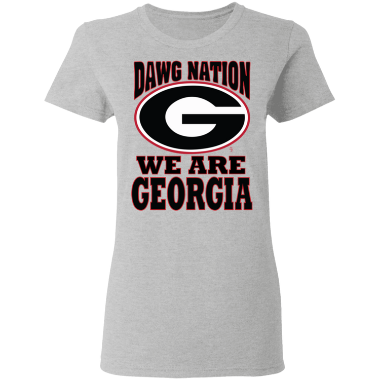 UGA - Dawg Nation - Women's 5.3 oz. Tee