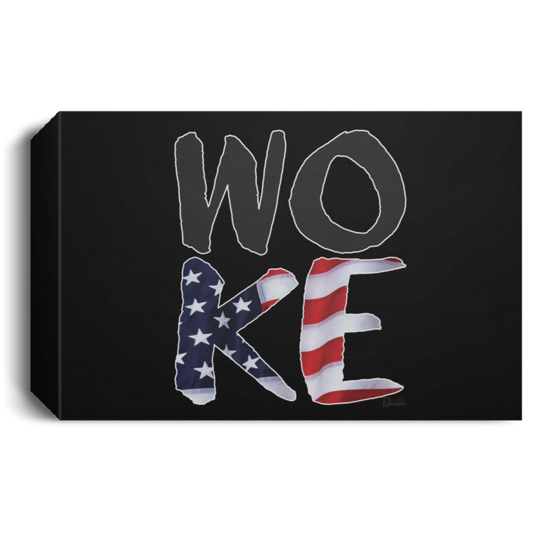 Woke - Deluxe Landscape Canvas 1.5in Frame