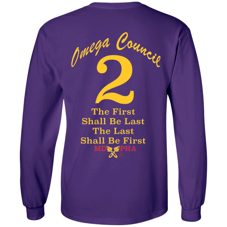 Omega Council Cryptic27 - Men's LS Tee