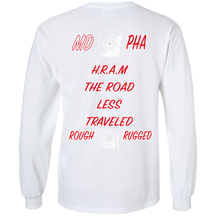 King David Red - Men's LS Tee