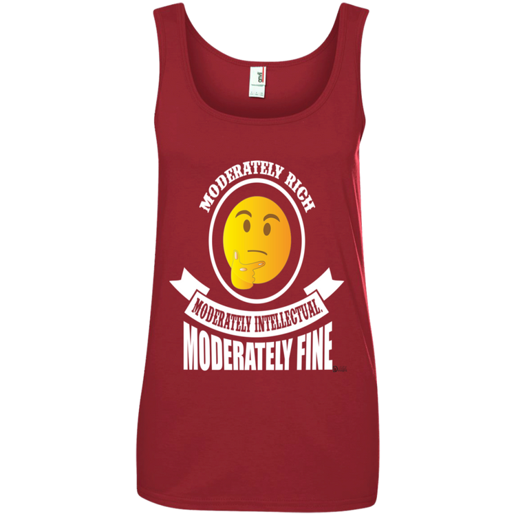Women's Tank TopModerately Rich - Intellectual - Fine -