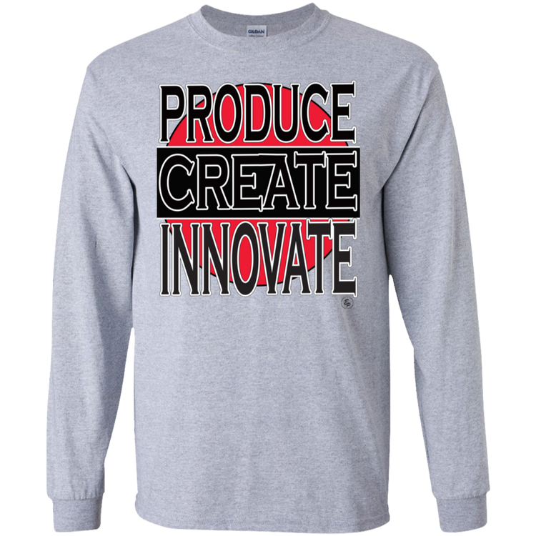 Produce - Create - Innovate - Men's LS Tee