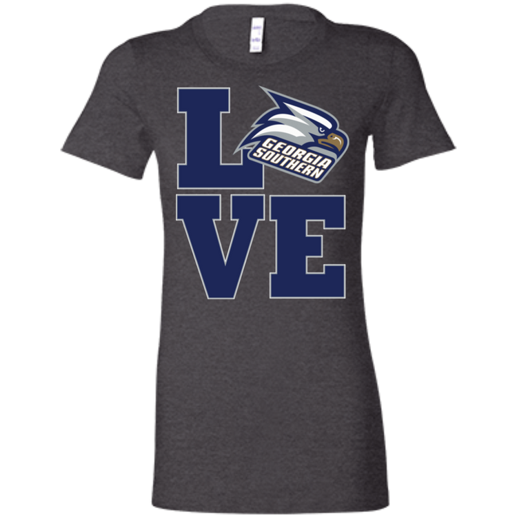GA Southern - Alumni LOVE - Fashion Fitted Women's Favorite T-Shirt