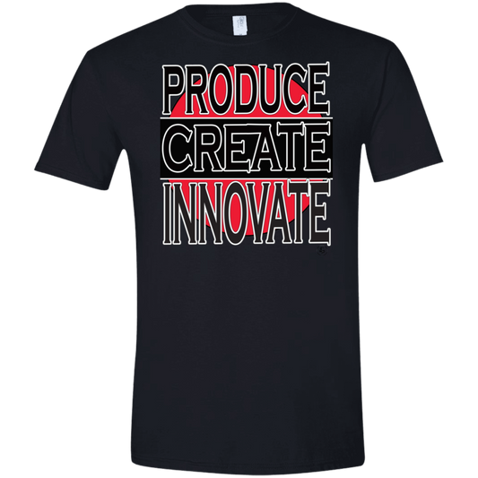 Produce - Create - Innovate - Men's Softstyle Tee