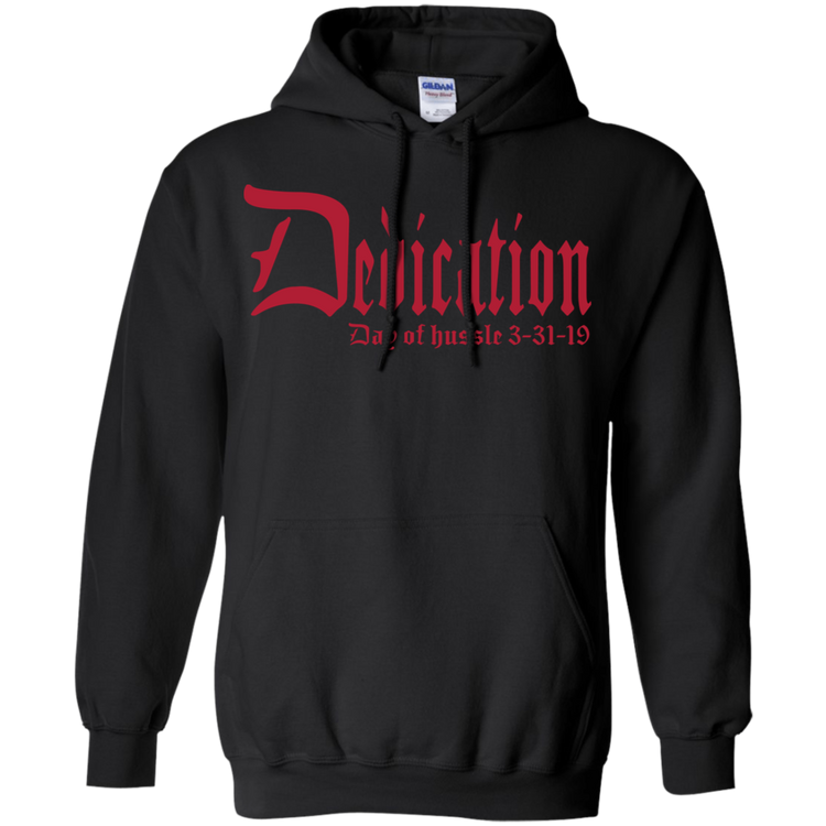 Dedication - Day of Hussle - Red - Men's / Women's Pullover Hoodie