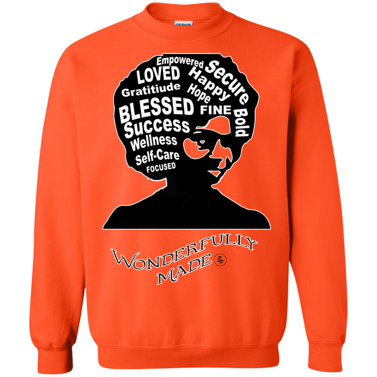Wonderfully Made - Crewneck Pullover Sweatshirt