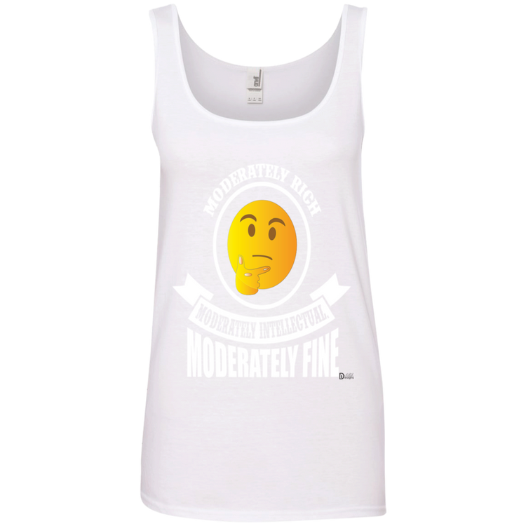 Women's Tank TopModerately Rich - Intellectual - Fine -