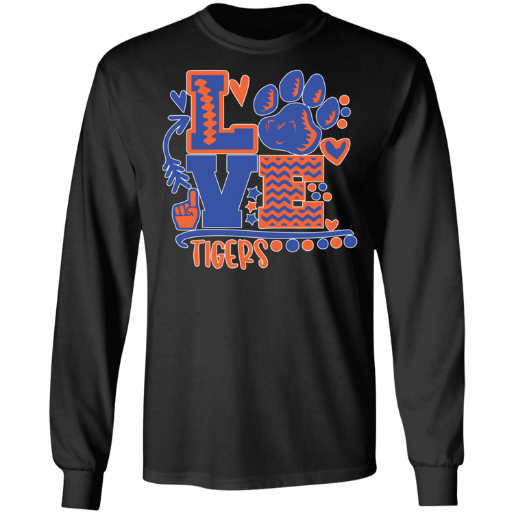 SSU - Love Tigers - Men's LS Tee