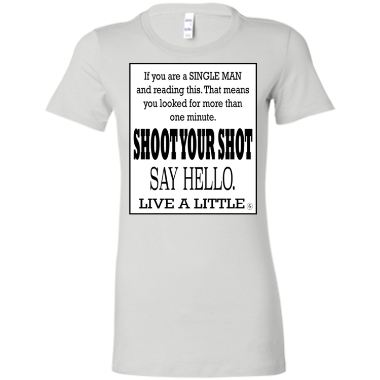 Man Shoot Your Shot - Black Label Women's' T-Shirt