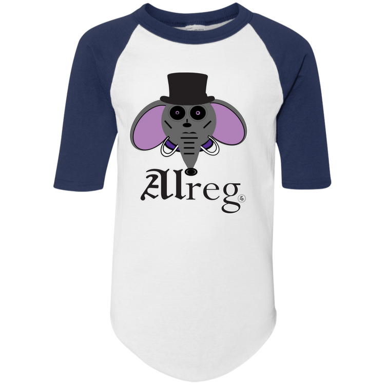 Alreg Elephant - Youth Colorblock Raglan Jersey