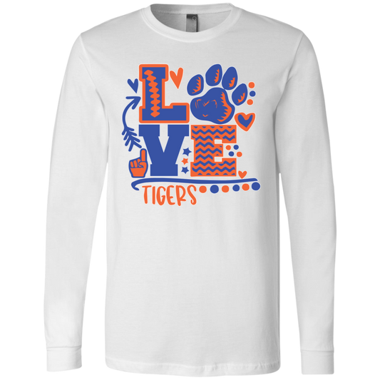 SSU - Love Tigers - Fashion Fitted Men's Jersey T-Shirt