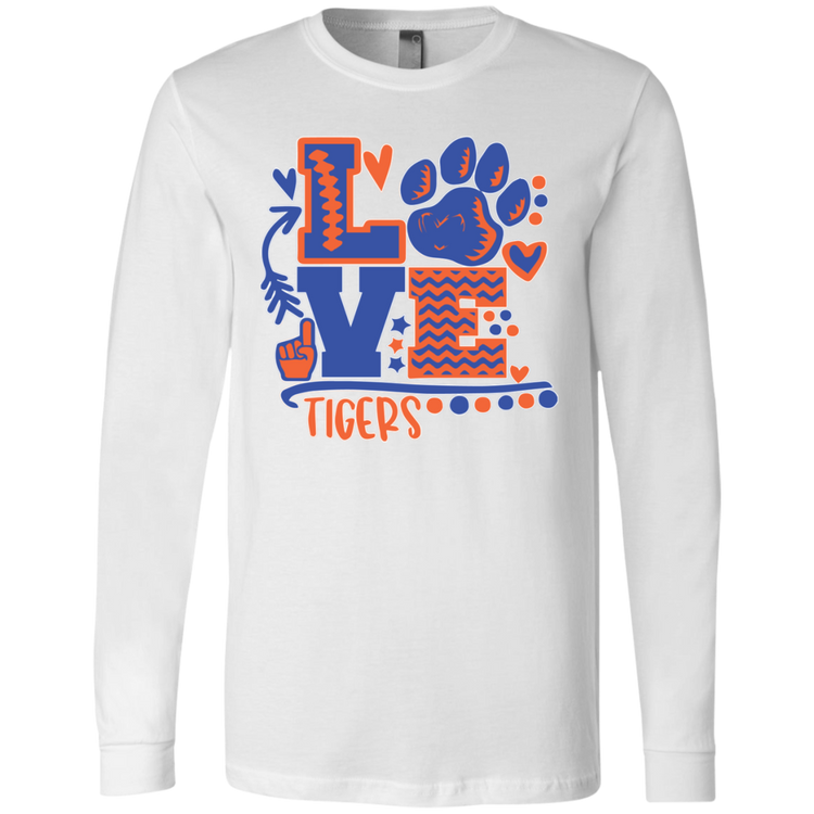 SSU - Love Tigers - Fashion Fitted Men's Jersey T-Shirt