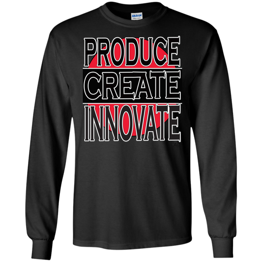 Produce - Create - Innovate - Men's LS Tee