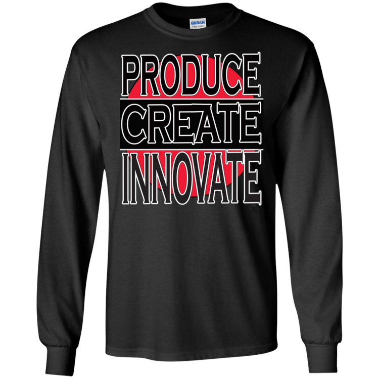 Produce - Create - Innovate - Men's LS Tee