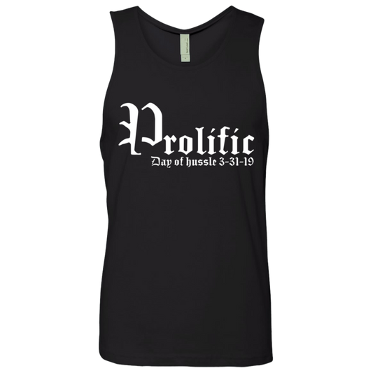 Prolific - Day of Hussle - White - Men's Tank Top