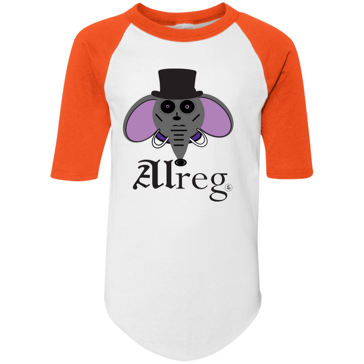 Alreg Elephant - Youth Colorblock Raglan Jersey