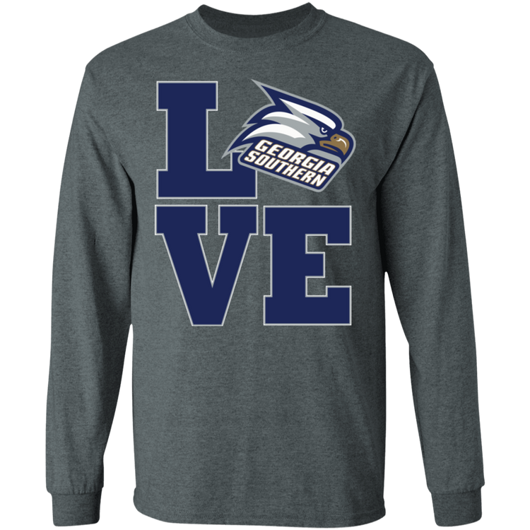 GA Southern - Alumni LOVE - Men's LS Tee