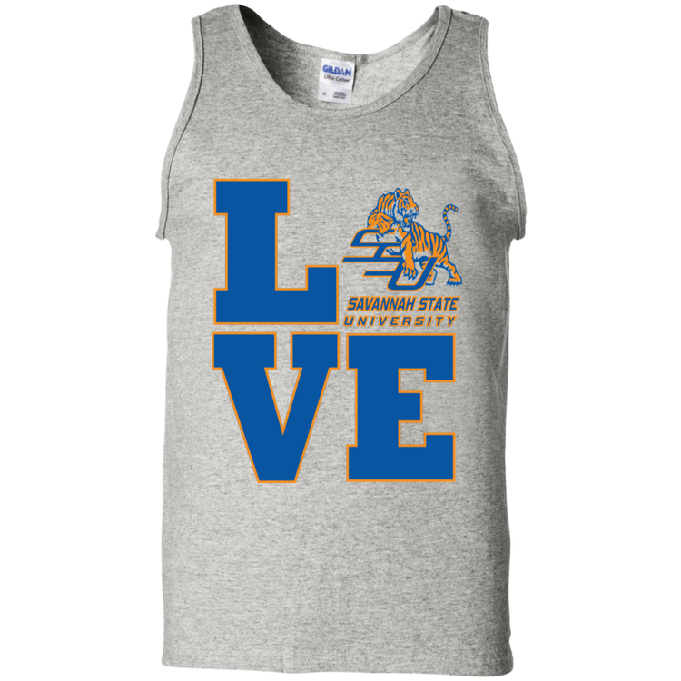 Savannah State - LOVE - Men's Tank Top