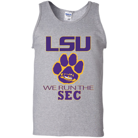 LSU - We Run The SEC - Men's Tank Top