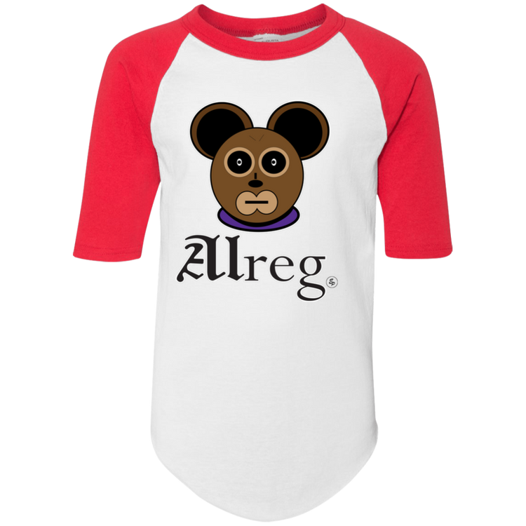 Alreg Bear - Youth Colorblock Raglan Jersey