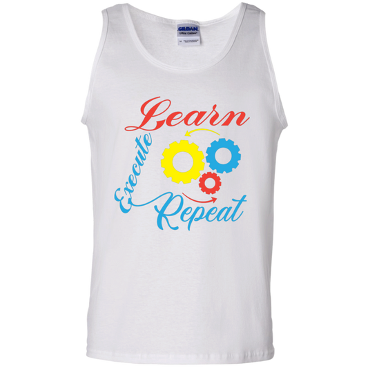 Learn Execute Repeat Men's Tank Top