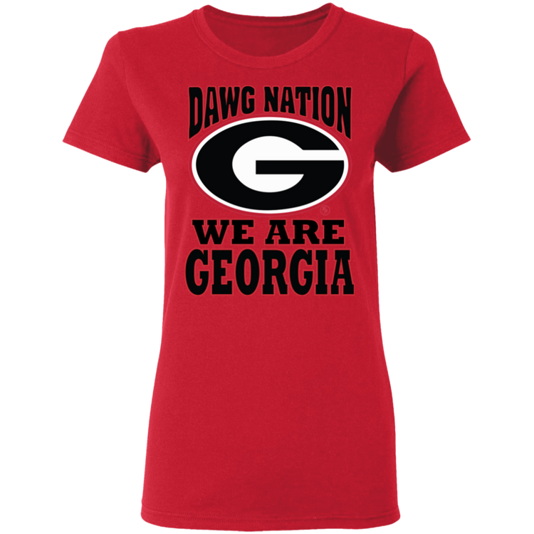 UGA - Dawg Nation - Women's 5.3 oz. Tee