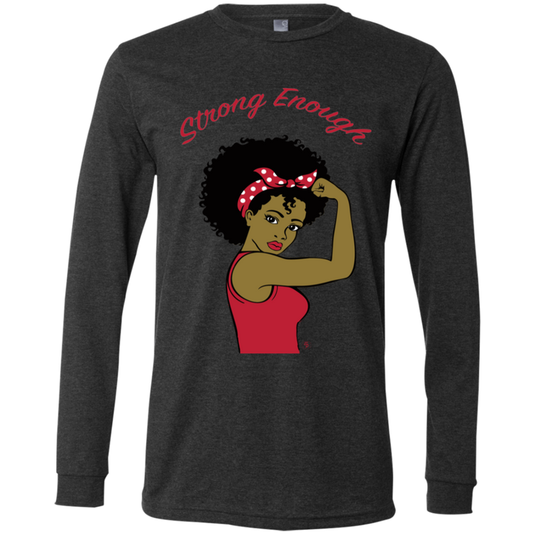 Strong Woman - Fashion Fitted Men's Jersey T-Shirt