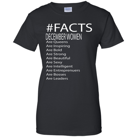 Facts - December Women - Women's Tee