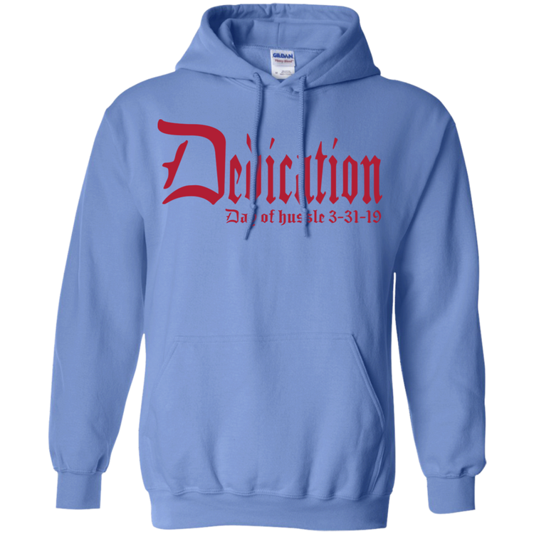 Dedication - Day of Hussle - Red - Men's / Women's Pullover Hoodie