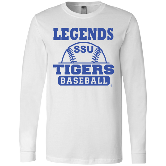 SSU - Tigers Baseball - Blue - Fashion Fitted Men's Jersey T-Shirt