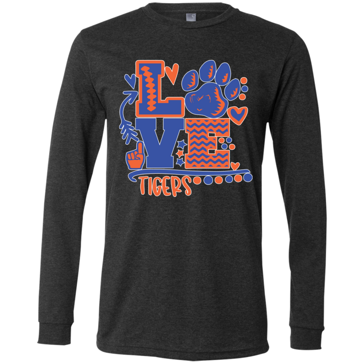 SSU - Love Tigers - Fashion Fitted Men's Jersey T-Shirt