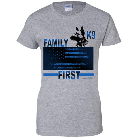 K9 Family First Women's Tee