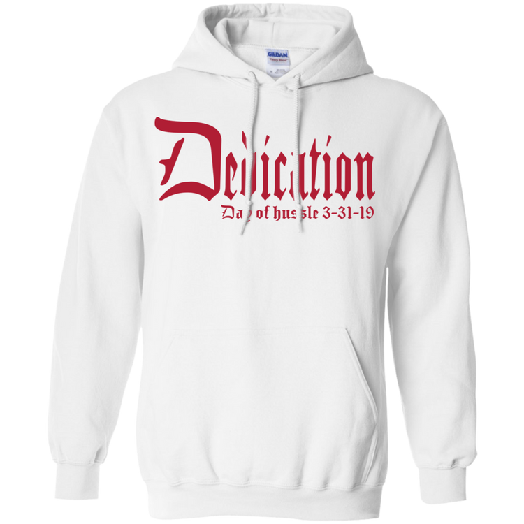 Dedication - Day of Hussle - Red - Men's / Women's Pullover Hoodie