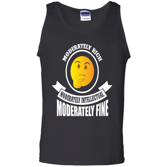 Moderately Rich - Intellectual - Fine - Men's Tank Top