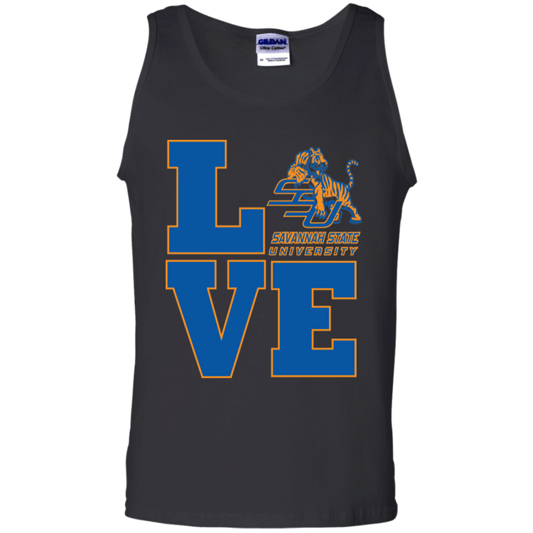 Savannah State - LOVE - Men's Tank Top