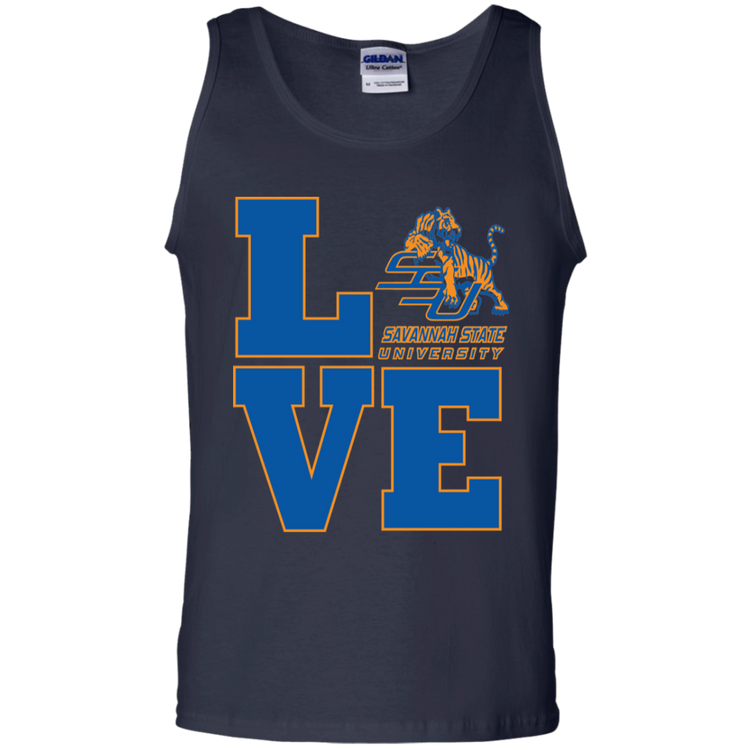 Savannah State - LOVE - Men's Tank Top