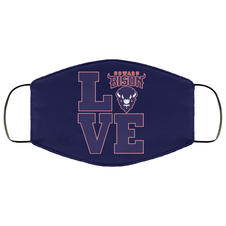 Howard BISONS - Love - Face Mask