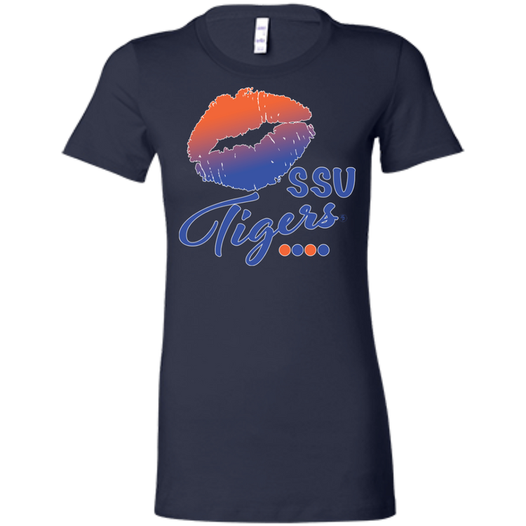 SSU - Tigers Kisses - Fashion Fitted Women's Favorite T-Shirt