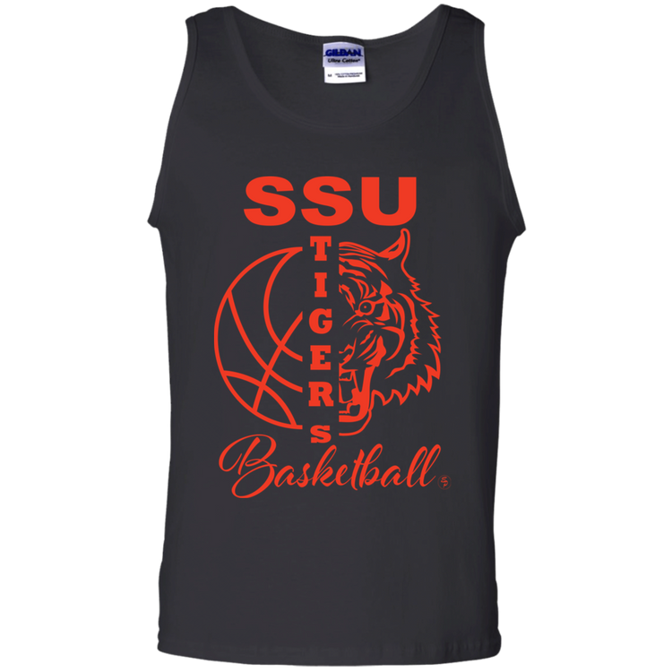 SSU - Tigers Basketball - Orange - Men's Tank Top