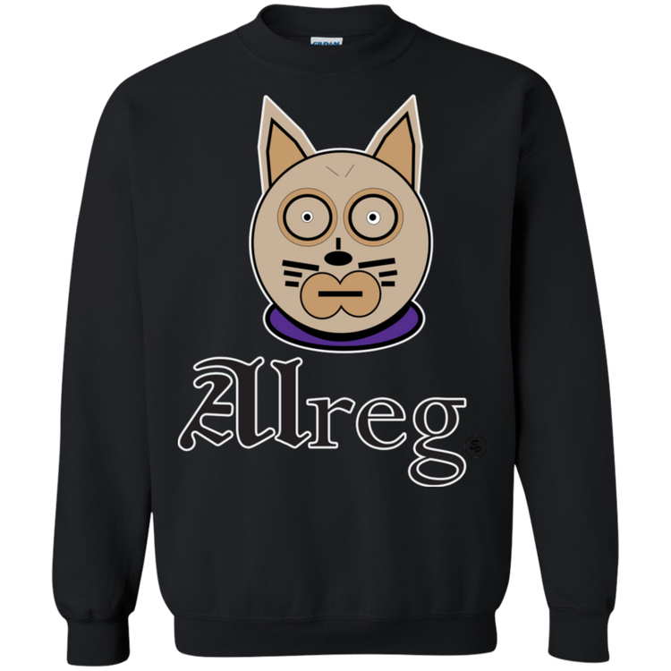 Alreg Cat - Crewneck Pullover Sweatshirt