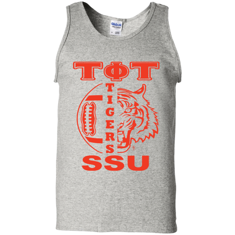 SSU - Tigers Football - Orange - Men's Tank Top