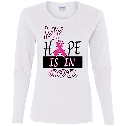 My Hope Is In God - Women's LS Tee